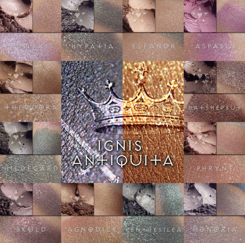 Ignis Antiquita Eyeshadow Collection now contains 30 Shades!