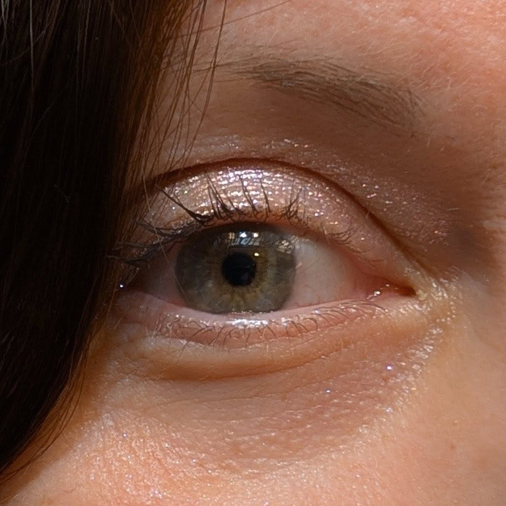 It's a myth that we older women should stick to matte eyeshadows. Don't be afraid of flattering, easy to wear shimmers!