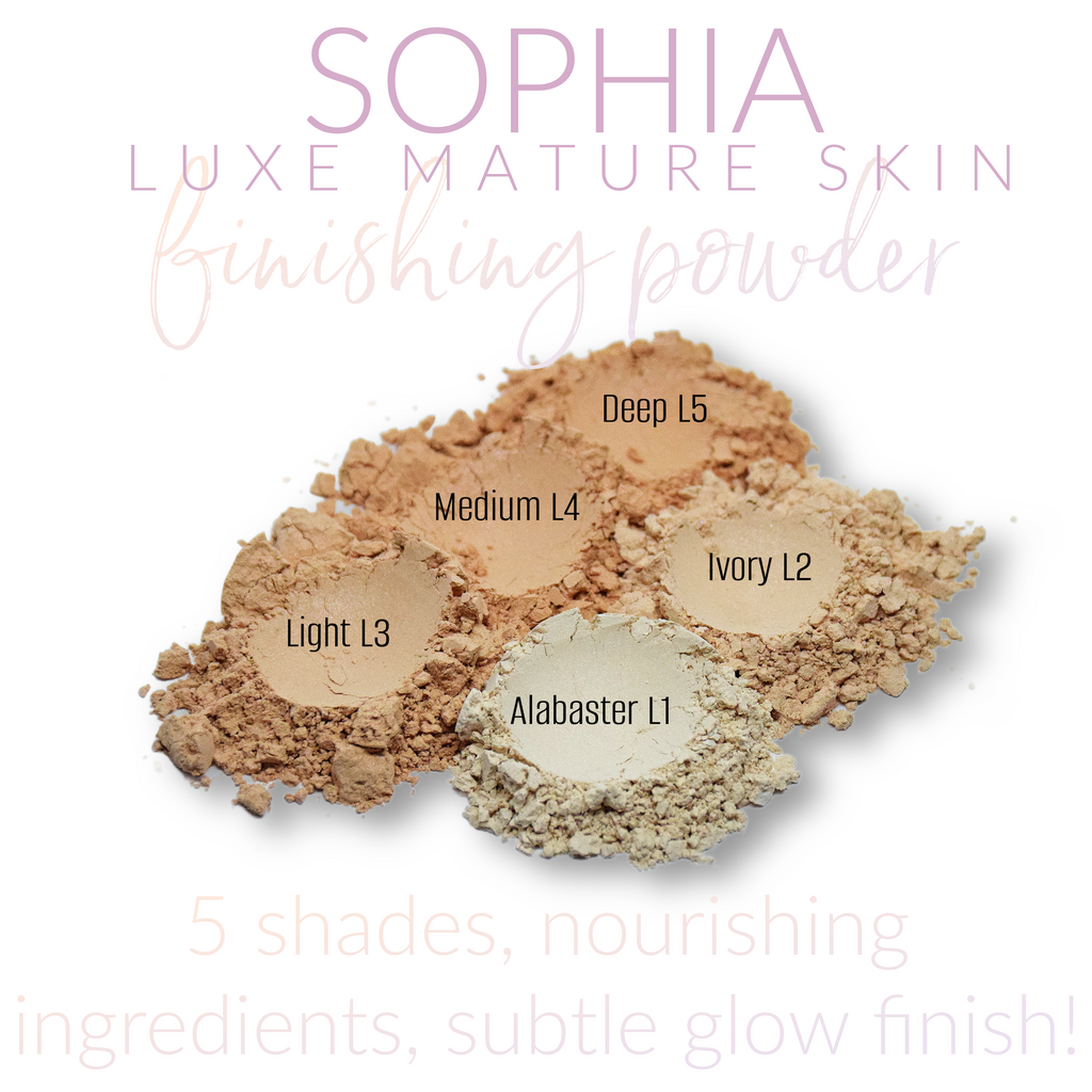 New luxe finishing powder for Mature Skin! Introducing 