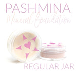 PASHMINA Heavy Coverage Mineral Foundation/Concealer - REGULAR SIZE JAR