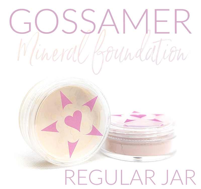 GOSSAMER Variable Coverage Mineral Foundation - REGULAR SIZE JAR