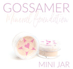 GOSSAMER Variable Coverage Mineral Foundation - MINI SIZE JAR