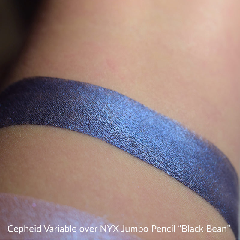 CEPHEID VARIABLE - over NYX jumbo pencil black bean.