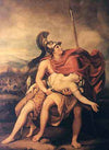 Classical painting of Penthesilea