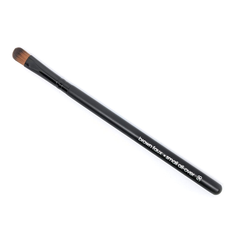 Small Allover Brush - Vegan Brown Faux