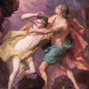 Classical painting of Orpheus and Eurydice