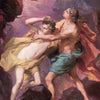 Classical painting of Orpheus and Eurydice